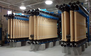 Microfiltration Units at the Arsenic Removal Demonstration Plant